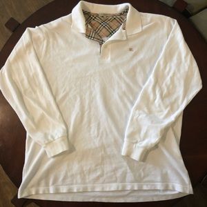 Burberry Long-Sleeved Polo